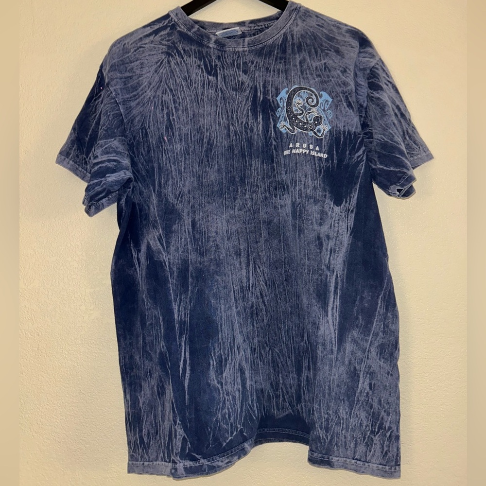 Cute blue Aruba tee shirt